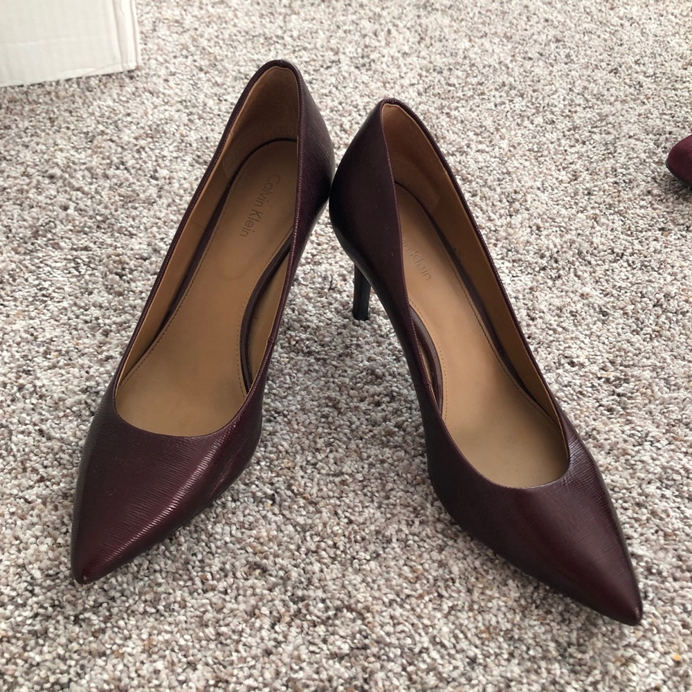 Calvin Klein Red Heels